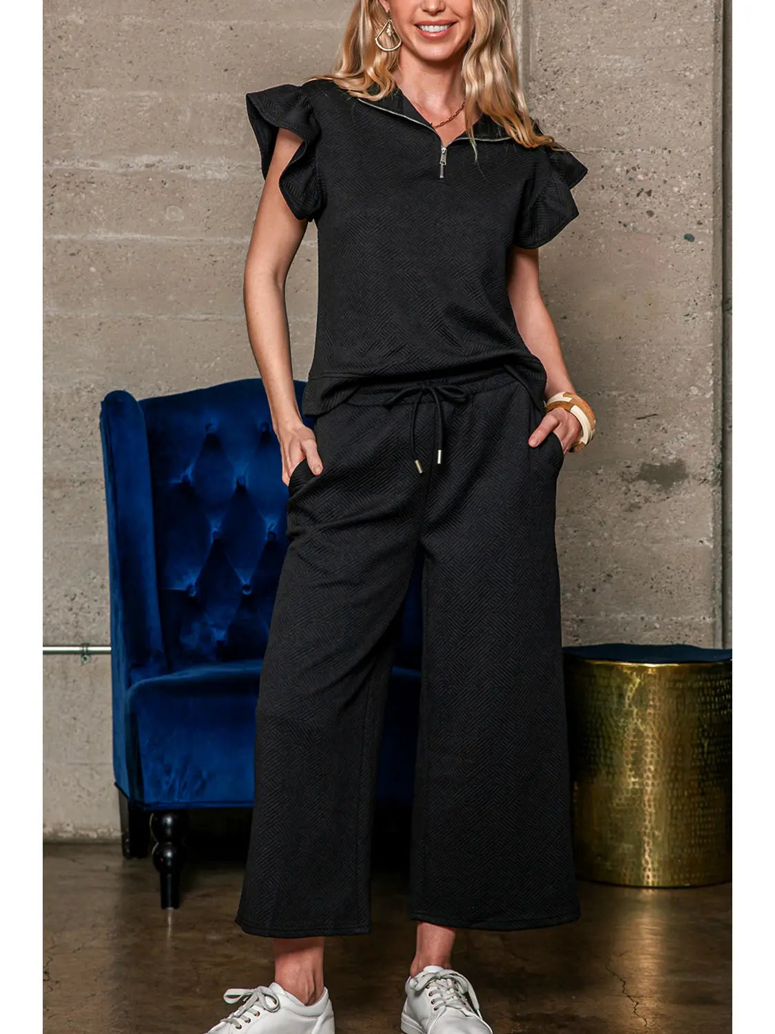 Camile Flutter Sleeve Set