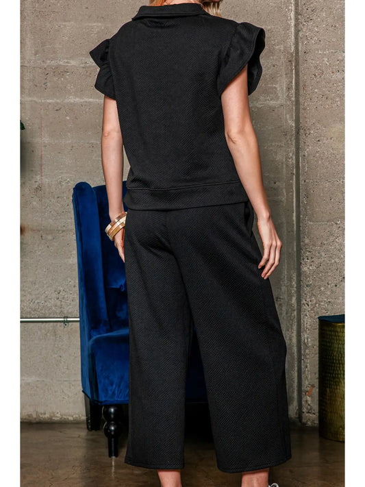 Camile Flutter Sleeve Set